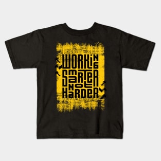 Working Smarter Not Harder Kids T-Shirt